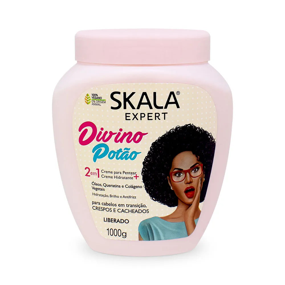 Tratamiento Capilar Skala Definición Crespos Divino Potão 1000g