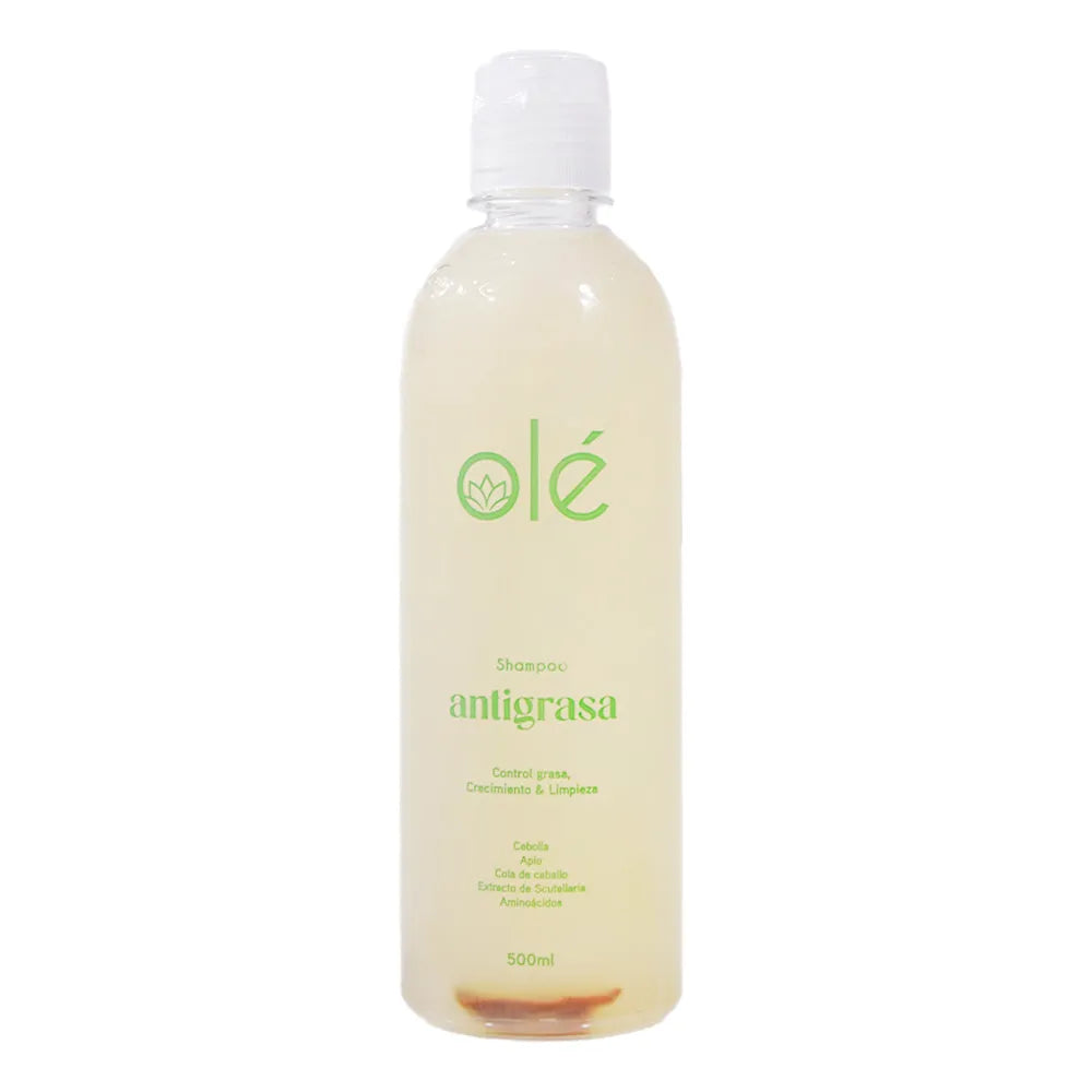 Shampoo Olé Cebolla Jengibre Apio Antigrasa 500ml