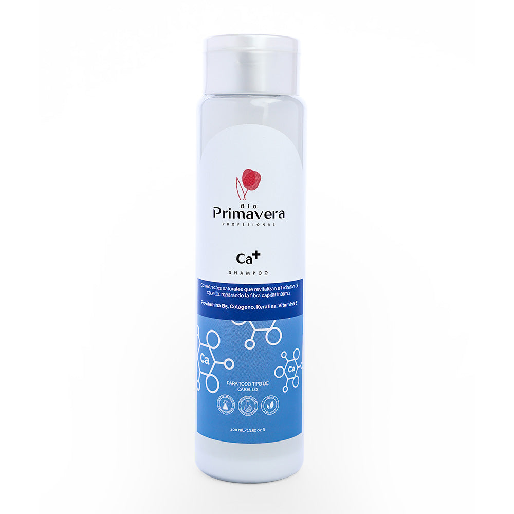Shampoo Bioprimavera Calcio Fuerza Anticaída 400 ml
