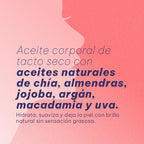 Aceite Corporal Khöl Seco Hidratante Revitalizante 120ml coco citrico y avena