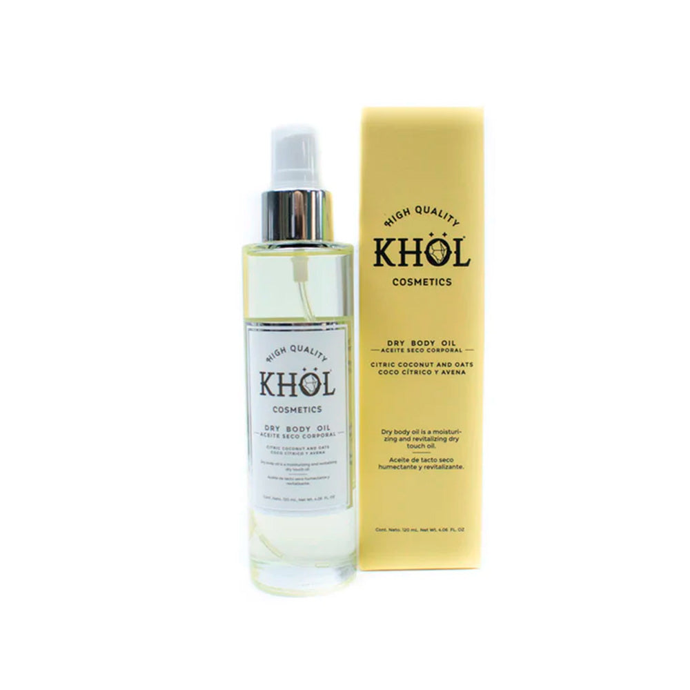 Aceite Corporal Khöl Seco Hidratante Revitalizante 120ml coco citrico y avena