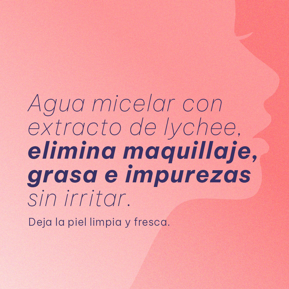 Agua Micelar Girly con Extracto de Lychee 250ml