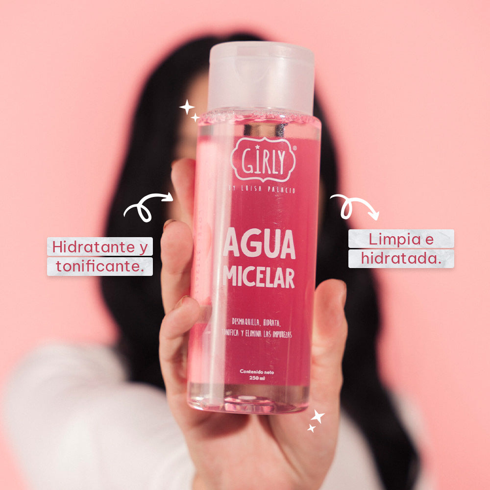 Agua Micelar Girly con Extracto de Lychee 250ml