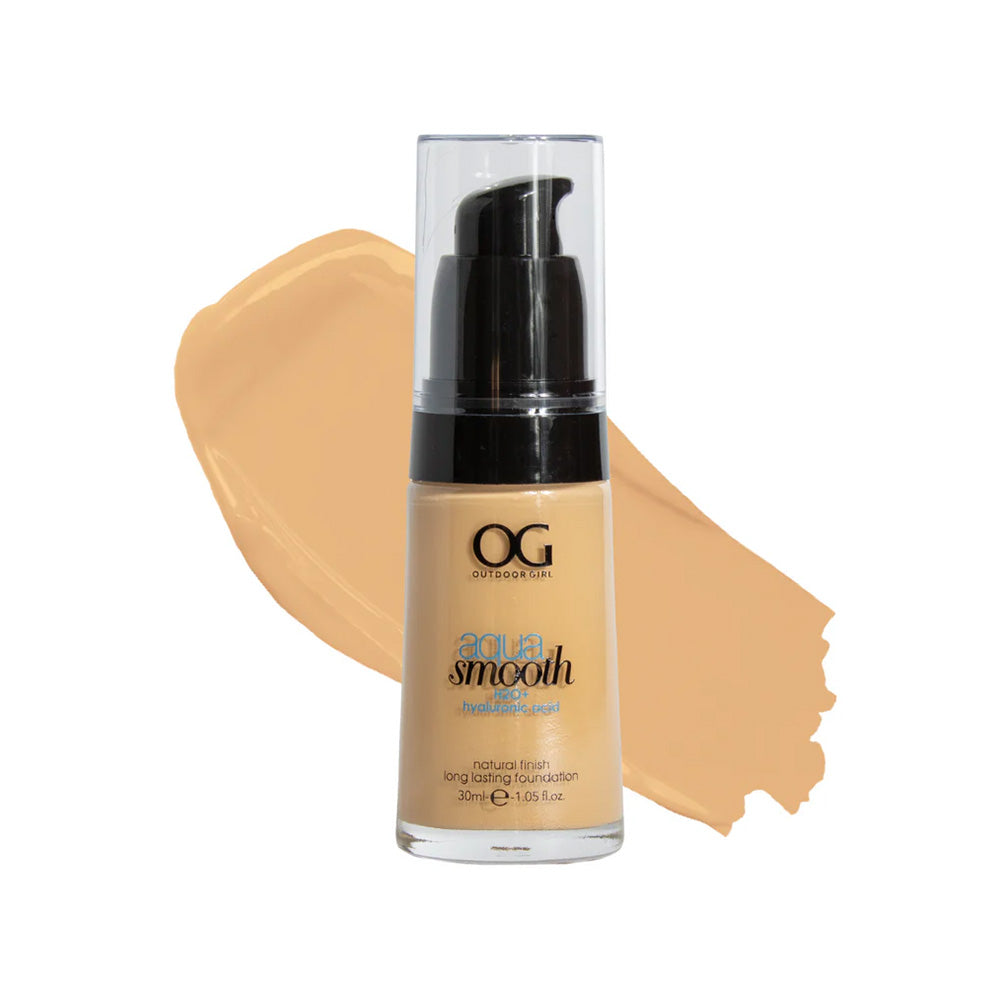 Base OG Aqua Smooth Hidratante Larga Duración Tono 4 Imagen principal del producto