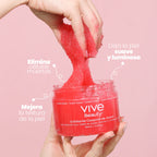 Exfoliante de Azúcar Vive Beauty Booberry Suavizante 350ml
