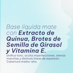 Base Liquida Raquel Mate Ultimate Detox 30 mL 2A