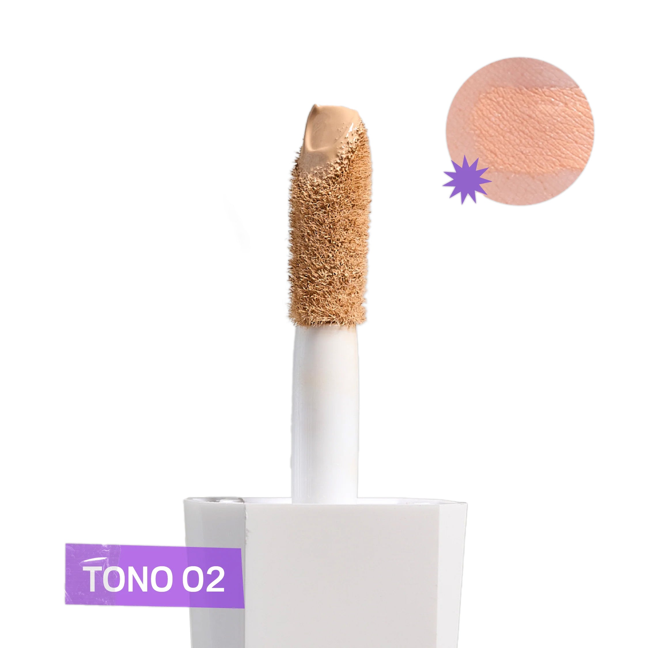 Corrector Líquido Lula Alta Cobertura y Acabado Natural 12ml Tono 2 Imagen principal del producto