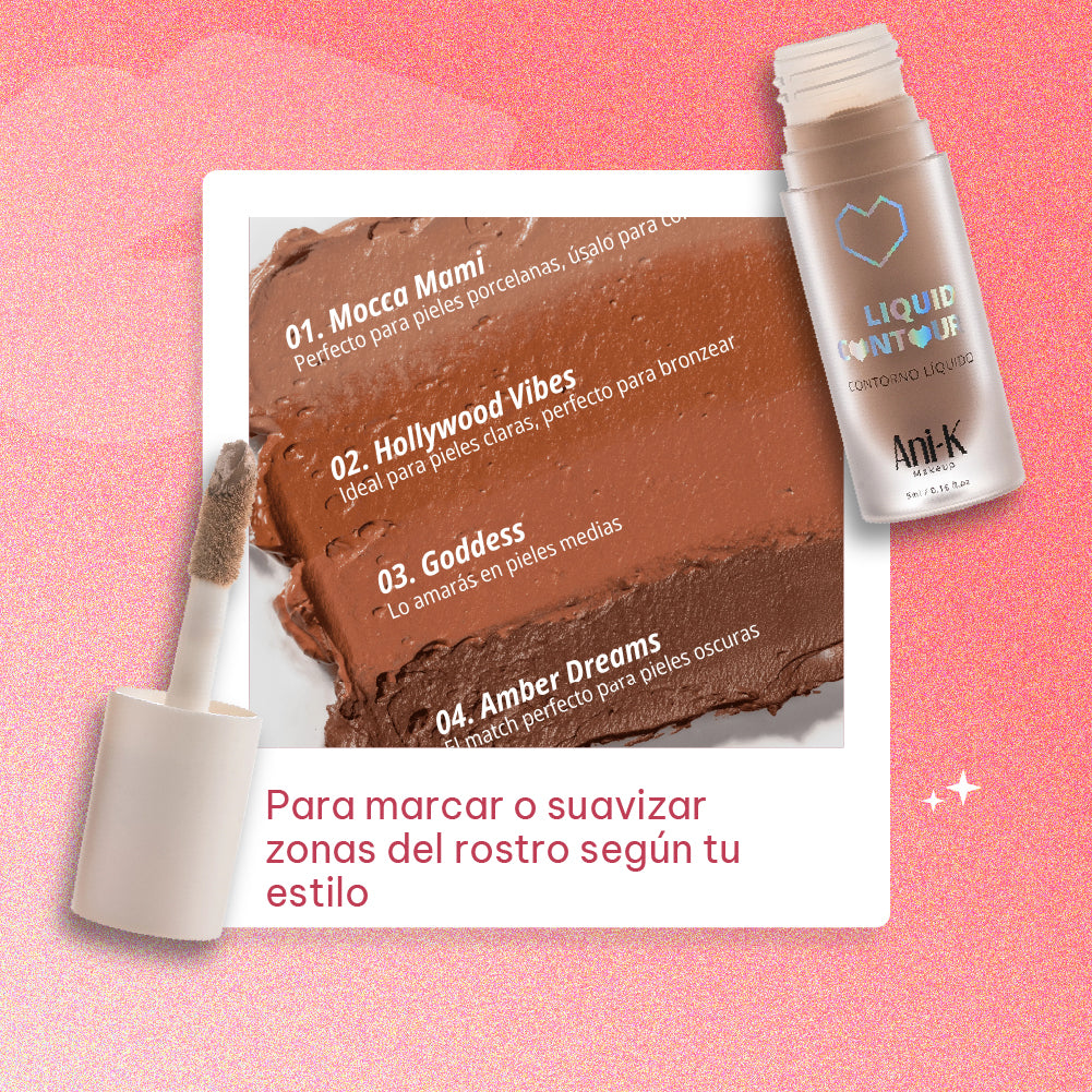 Contorno líquido Ani-K crema definitoria mocca