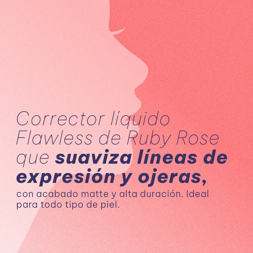 Corrector Liquido Ruby Rose Flawless Ojeras 4ml nude 3