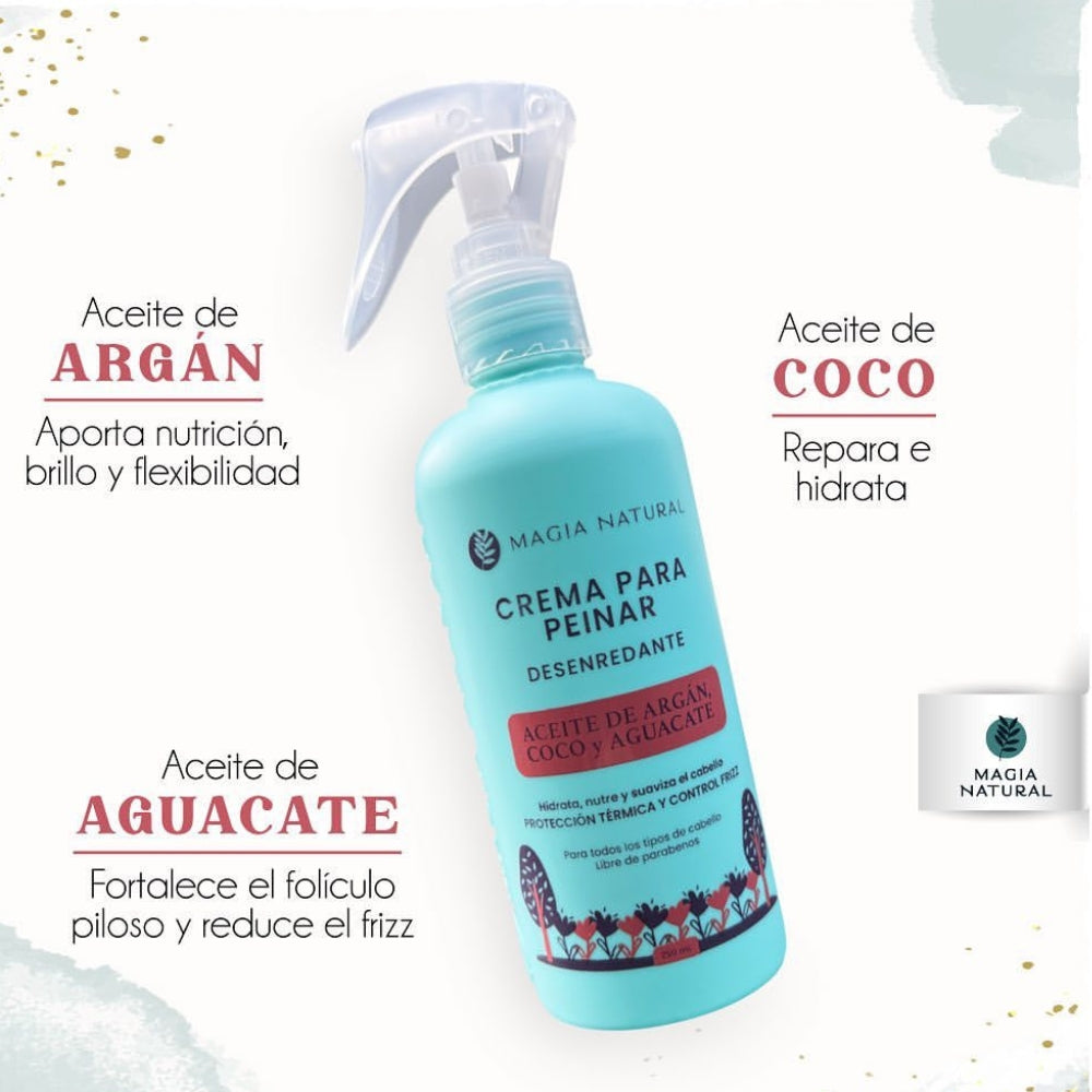 Crema para Peinar Magia Natural Desenredante 250ml Imagen secundaria del producto