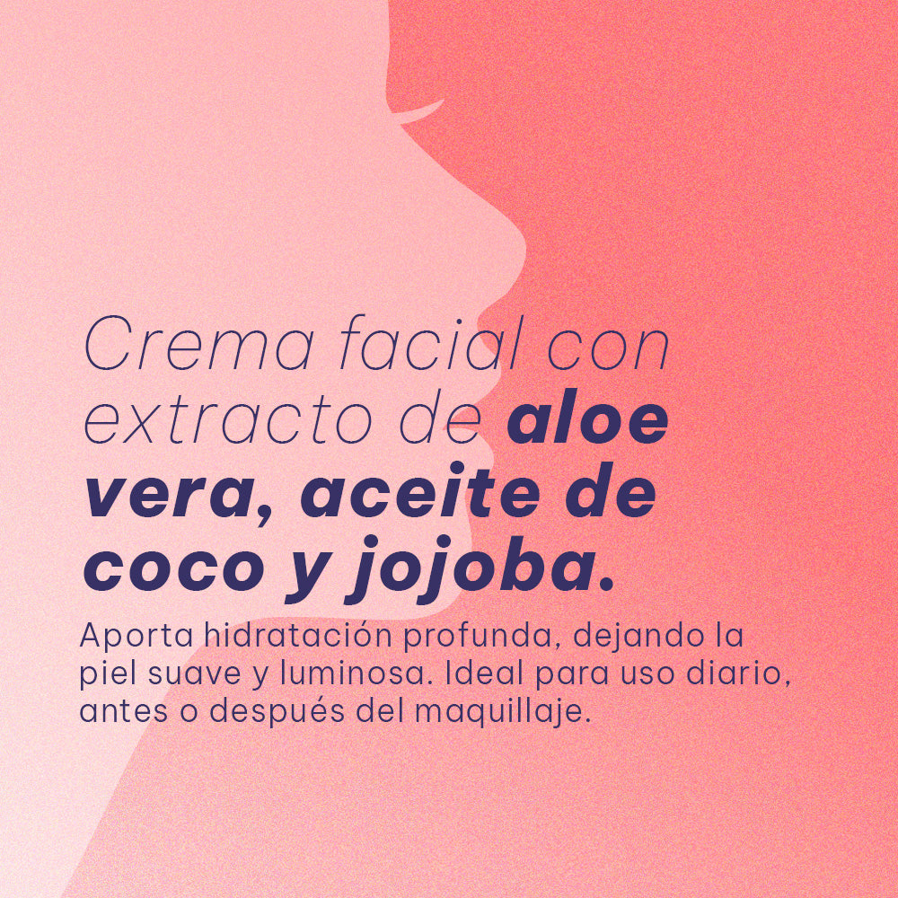 Crema Facial Khöl Hidratante y Suavizante 40ml