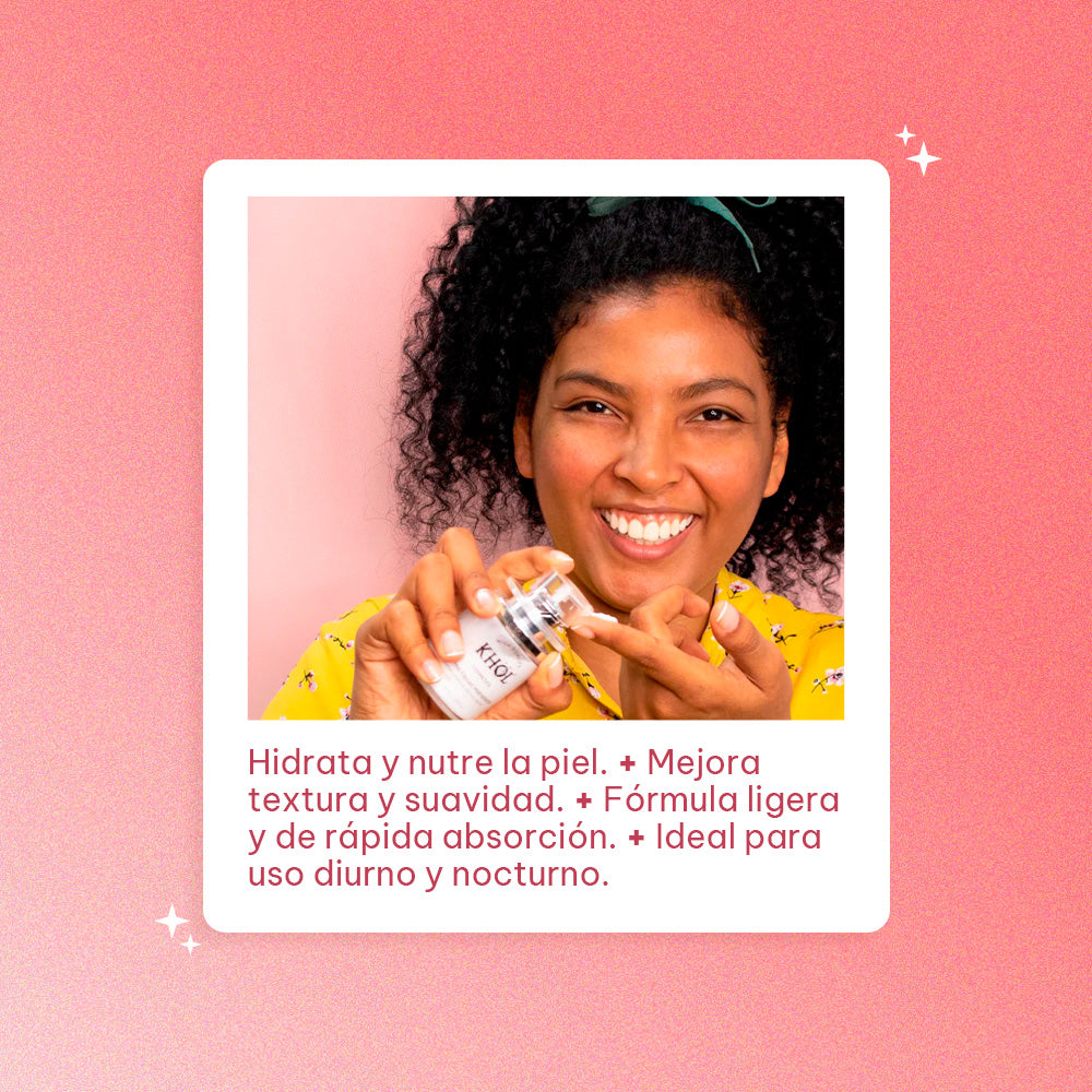 Crema Facial Khöl Hidratante y Suavizante 40ml