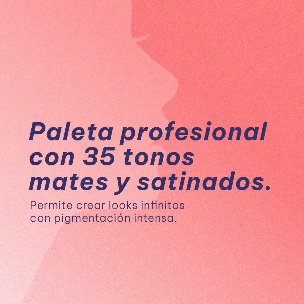 Paleta Sombras Atenea Classic 35 Tonos