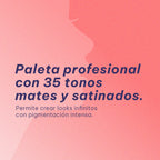 Paleta Sombras Atenea Classic 35 Tonos