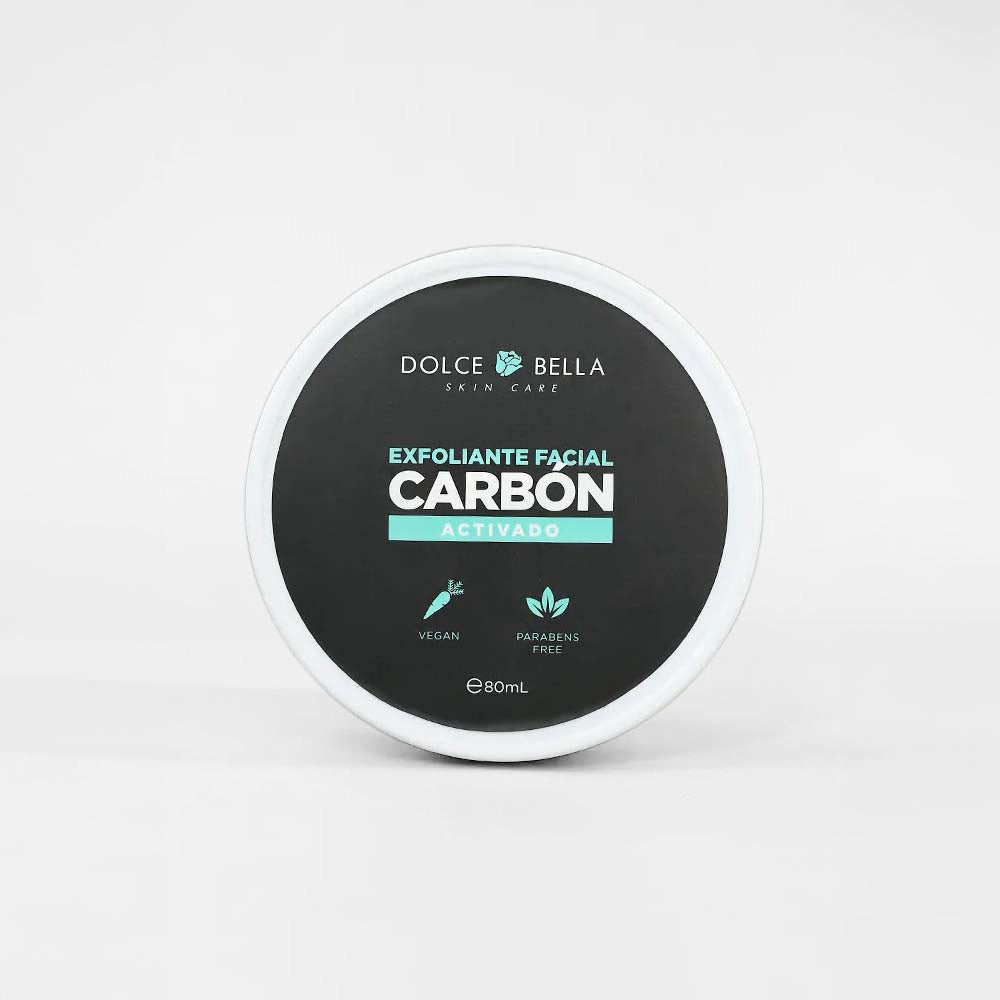 Exfoliante Facial Carbón Activado Dolce Bella Purificante 80ml