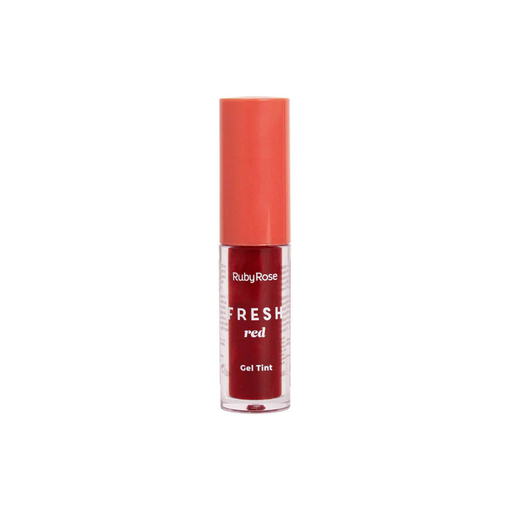 Tinta Labial Ruby Rose Gel Tint Color Vibrante 3.5ml fresh red