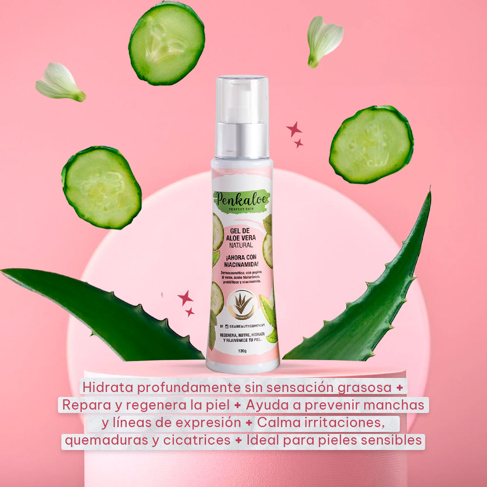 Gel Aloe Vera Penkaloe Hidratante y Reparador