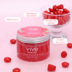 Exfoliante de Azúcar Vive Beauty Booberry Suavizante 350ml