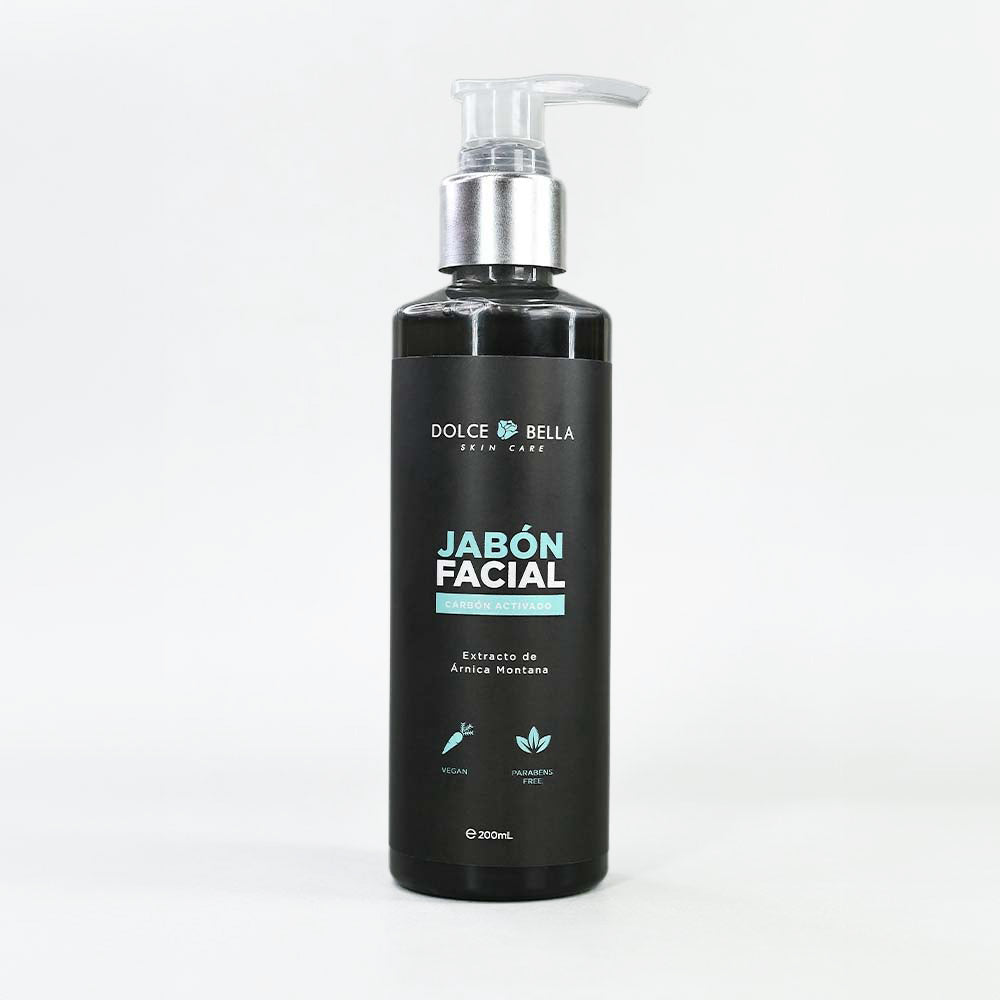 Jabón Carbón Activado Dolce Bella Reduce Impurezas 200ml