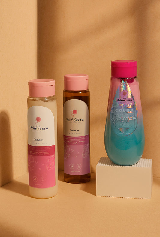 Kit Anti-Frizz & Protección de Color + Cepillo Anti Frizz
