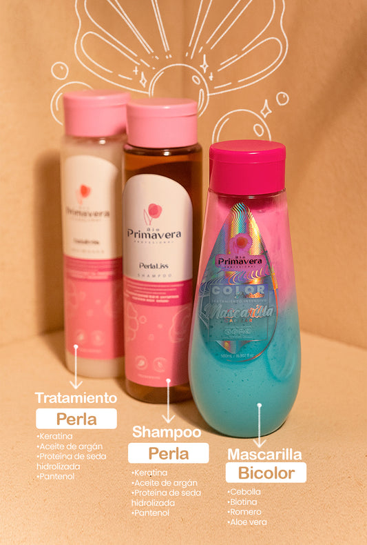 Kit Anti-Frizz & Protección de Color + Cepillo Anti Frizz
