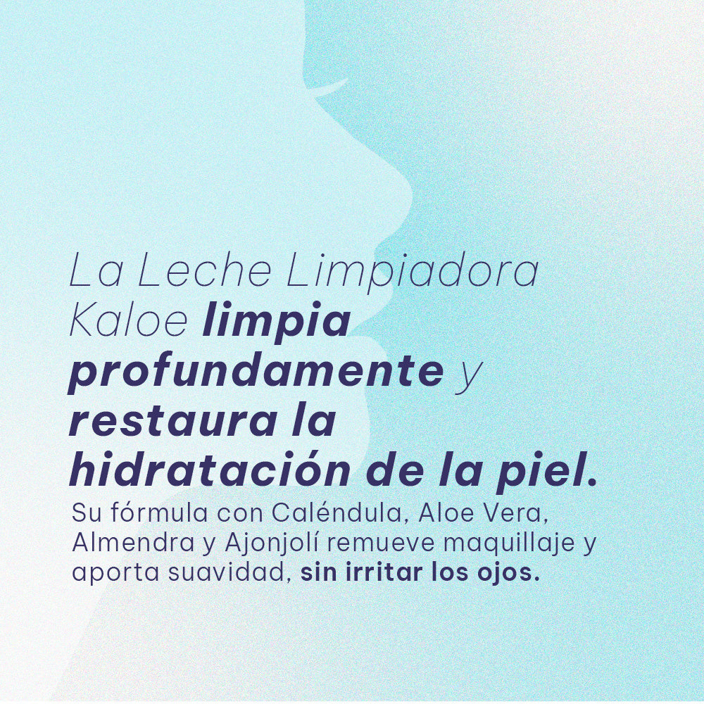 Leche Limpiadora Hidratante Facial Kaloe 120 g