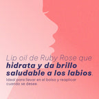 Lip Oil Ruby Rose Hidratante 3.8ml naranja
