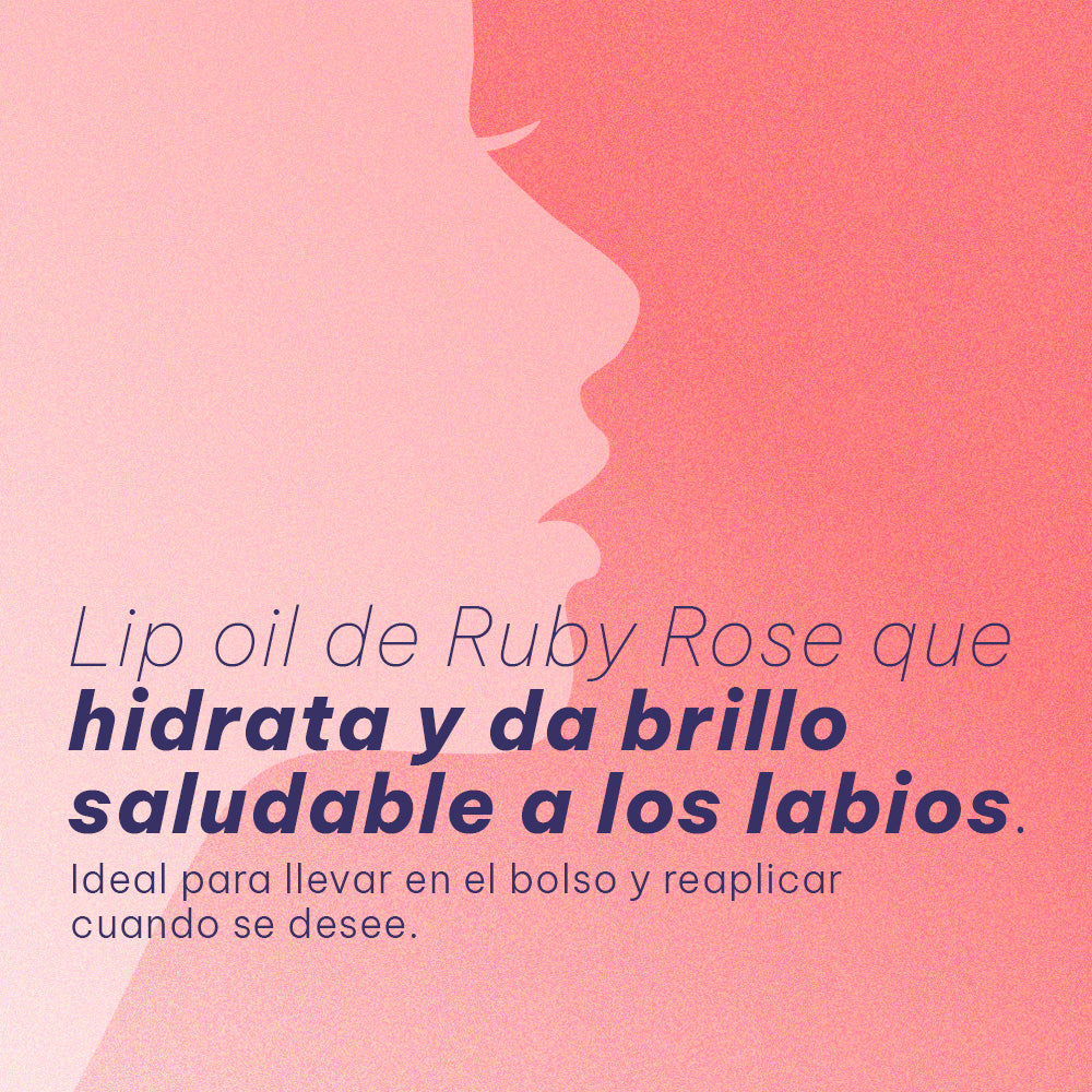 Lip Oil Ruby Rose Hidratante 3.8ml naranja