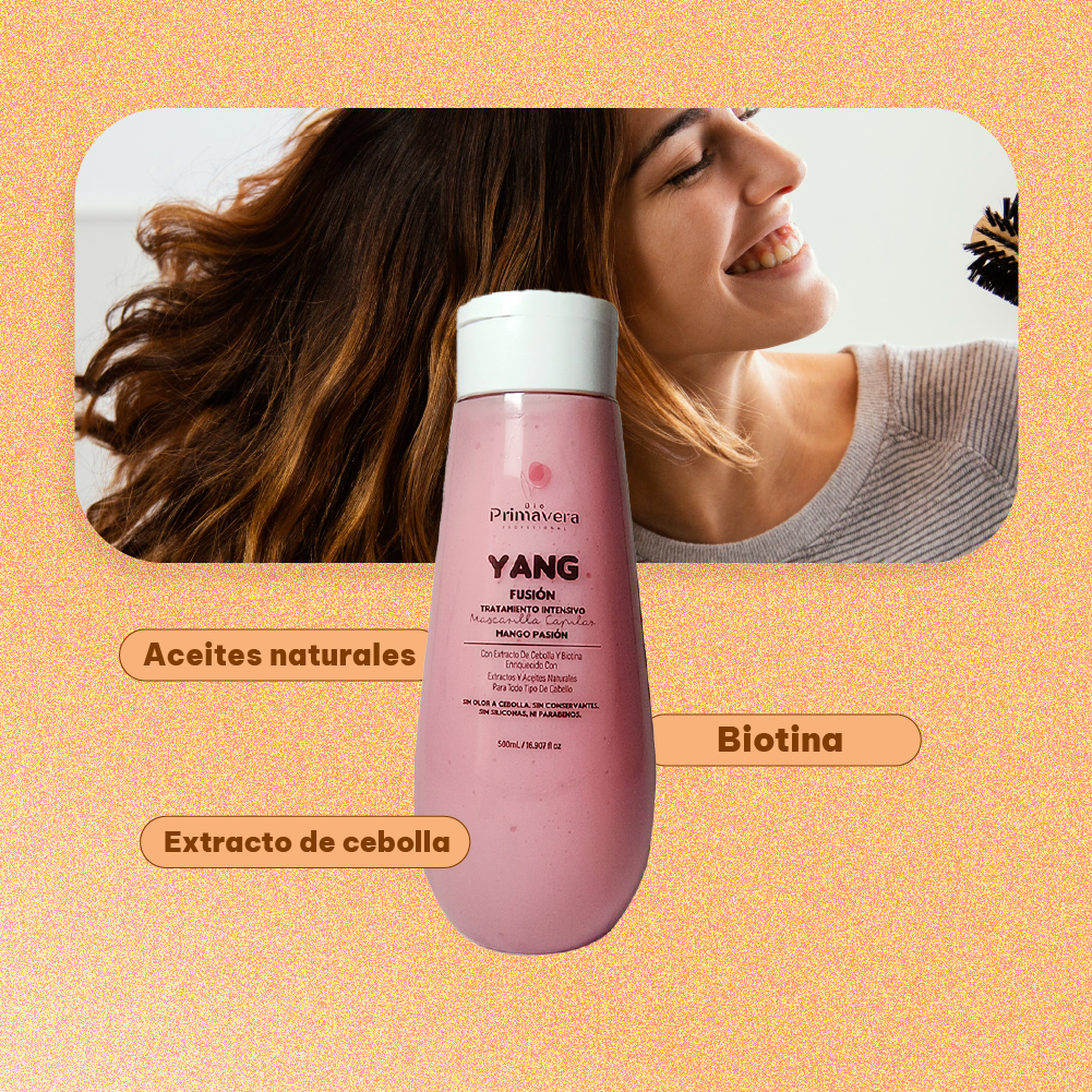 Mascarilla Fusión Yang Bioprimavera Nutrición Reparadora 500 ml