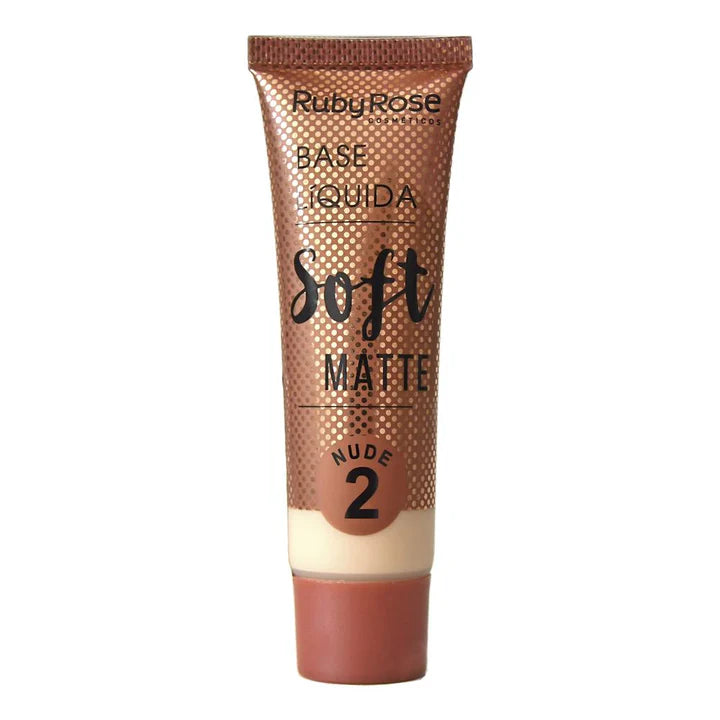 Base Liquida Ruby Rose Soft Matte Control Grasa 29ml nude 2 Imagen principal del producto
