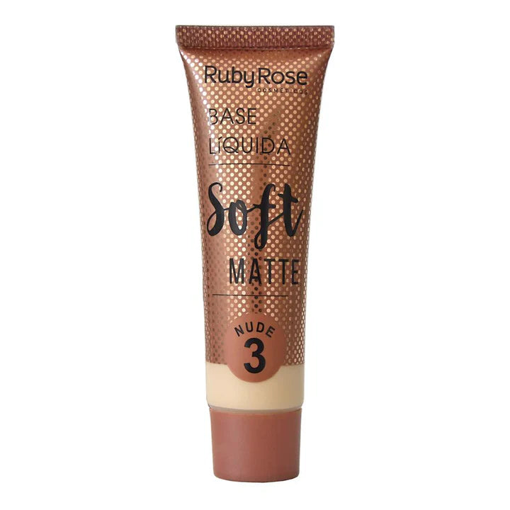 Base Liquida Ruby Rose Soft Matte Control Grasa 29ml nude 3 Imagen principal del producto