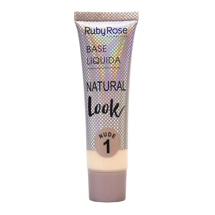 Base Liquida Ruby Rose Natural Look Acabado Radiante 29ml nude 1 Imagen principal del producto