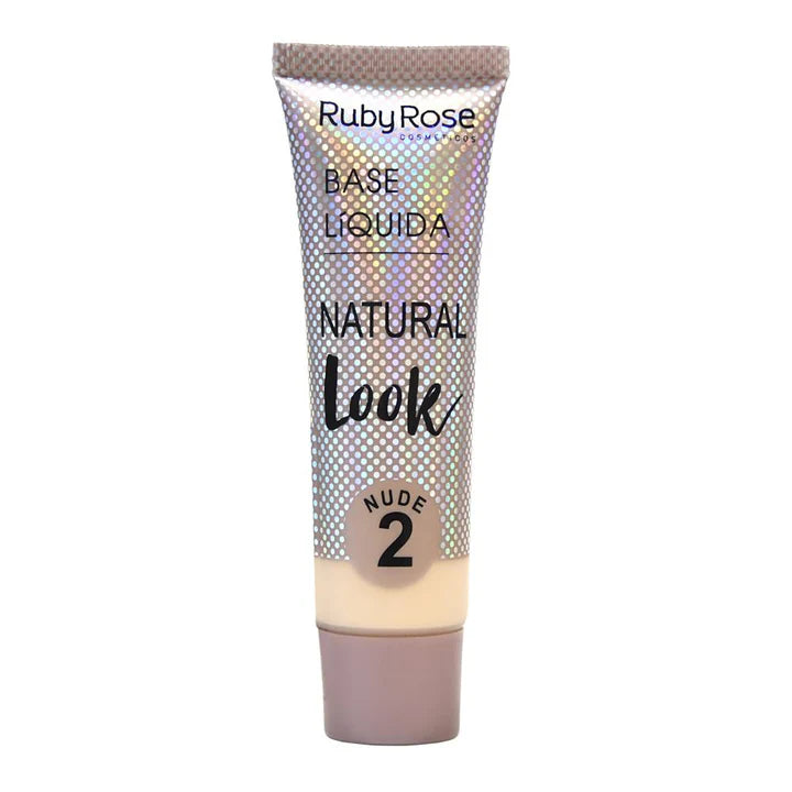 Base Liquida Ruby Rose Natural Look Acabado Radiante 29ml nude 2 Imagen principal del producto