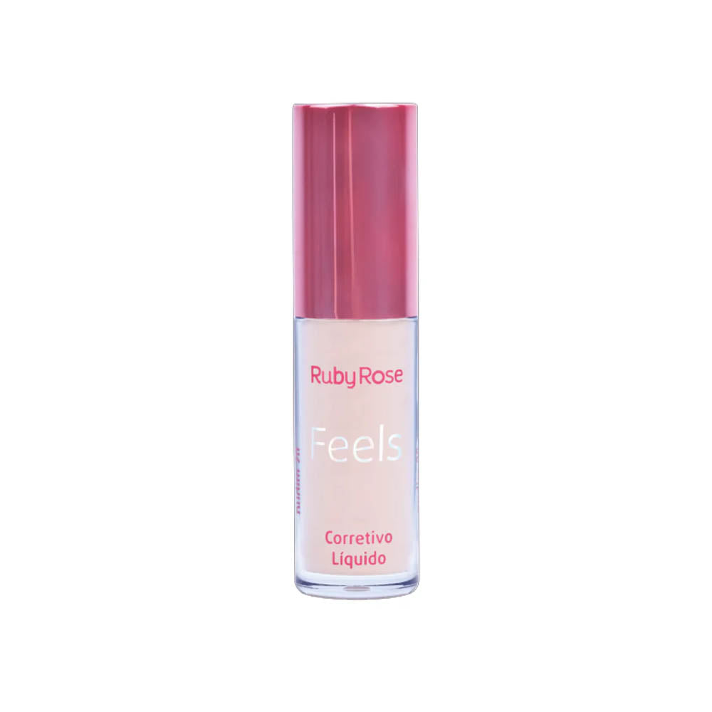 Corrector Liquido Ruby Rose Feels Alta Cobertura 6.6ml pudin 20 Imagen principal del producto