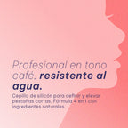 Pestañina Prosa Profesional Silicón Café 13g
