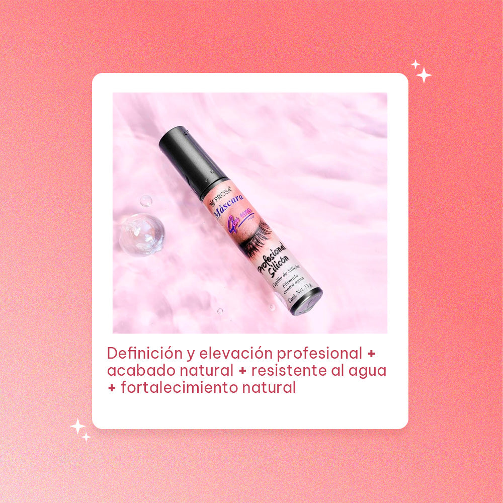 Pestañina Prosa Profesional Silicón Waterproof 13g