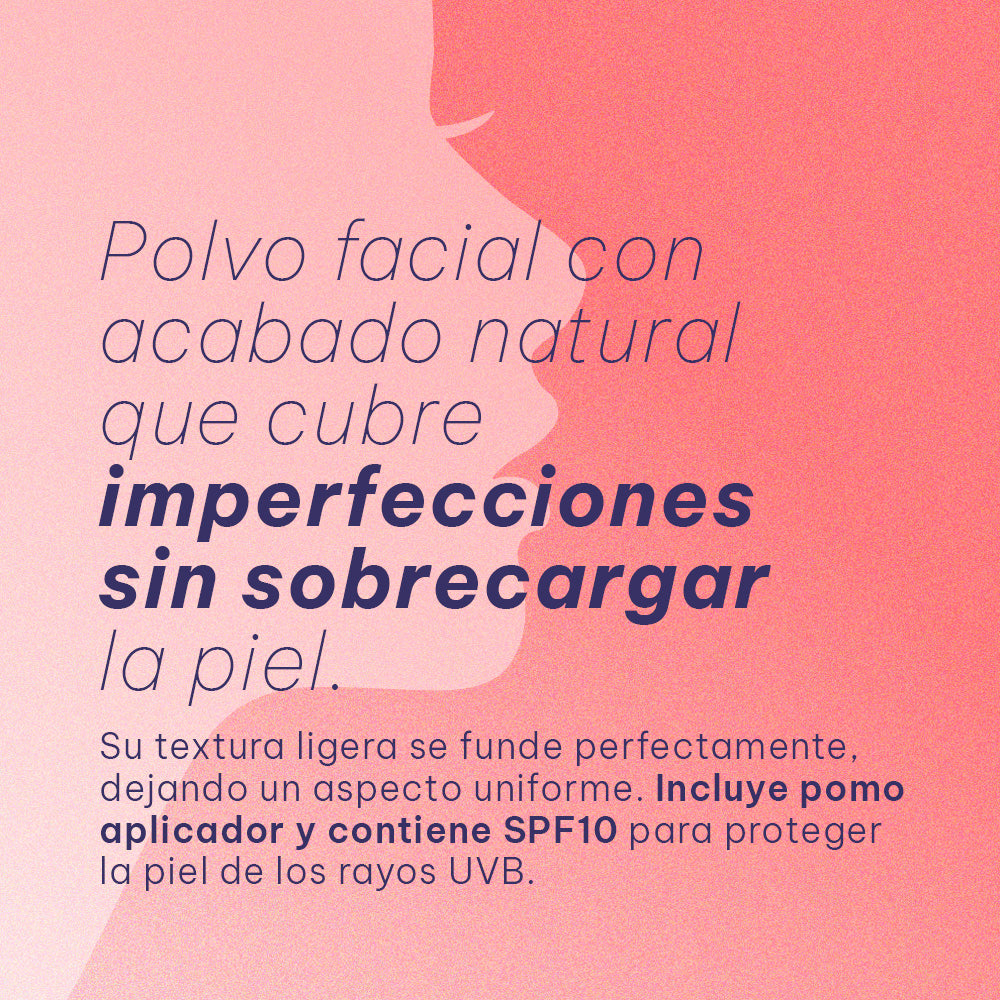 Polvo Compacto Khöl SPF10 Cobertura Natural 11g Tono 1