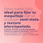 Polvo Suelto Girly Banana y Traslúcido 20g Tono 1