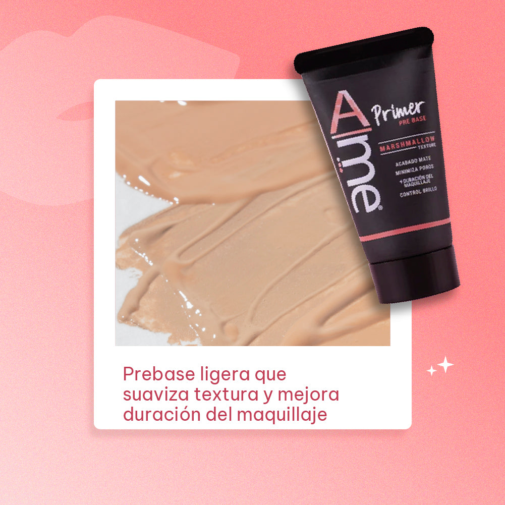 Prebase Ame Marshmallow Suave Mate e Hidratante 30 g