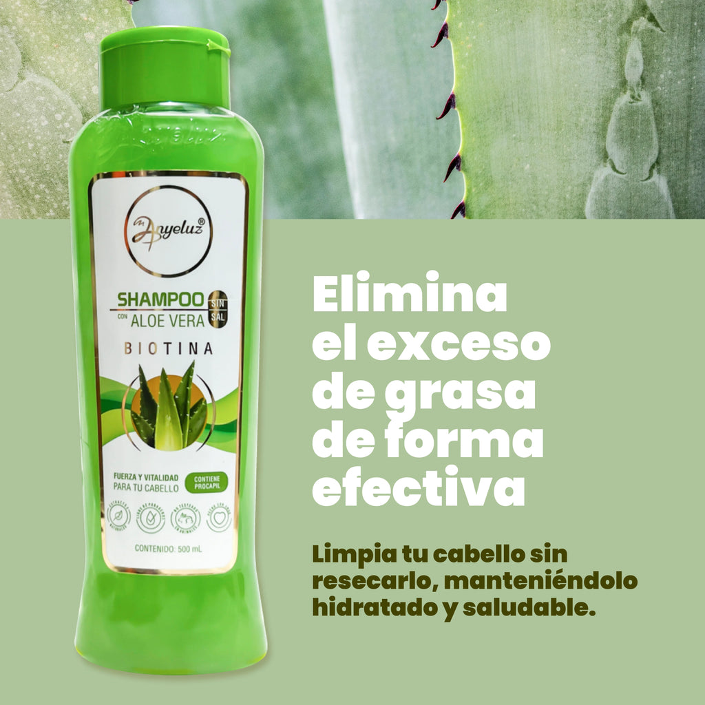 Shampoo Anyeluz Aloe Vera Hidratación Vitalidad 500 ml