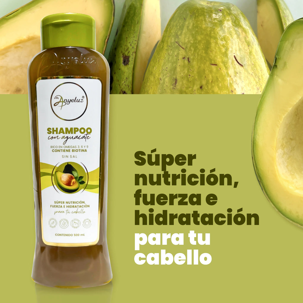 Shampoo Anyeluz Aguacate Nutrición Intensa 500 ml