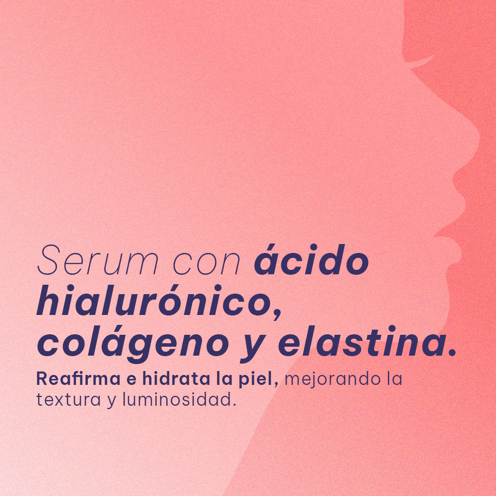 Serum Facial Hidratante Girly con Rosas y Colágeno
