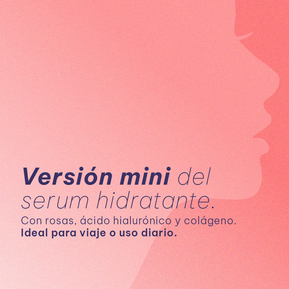 Serum Mini Hidratante Girly con Rosas 10ml