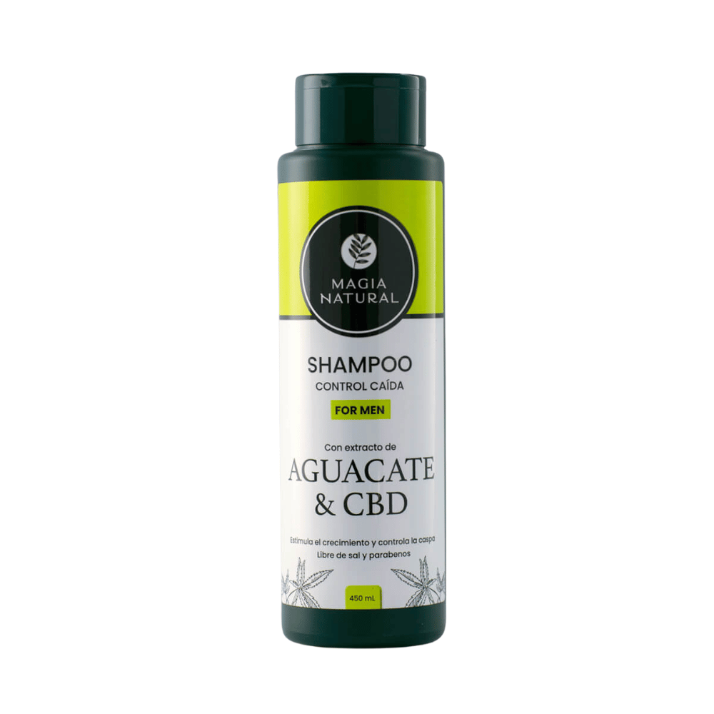 Shampoo Magia Natural Aguacate y CBD Anticaída 450ml Imagen principal del producto