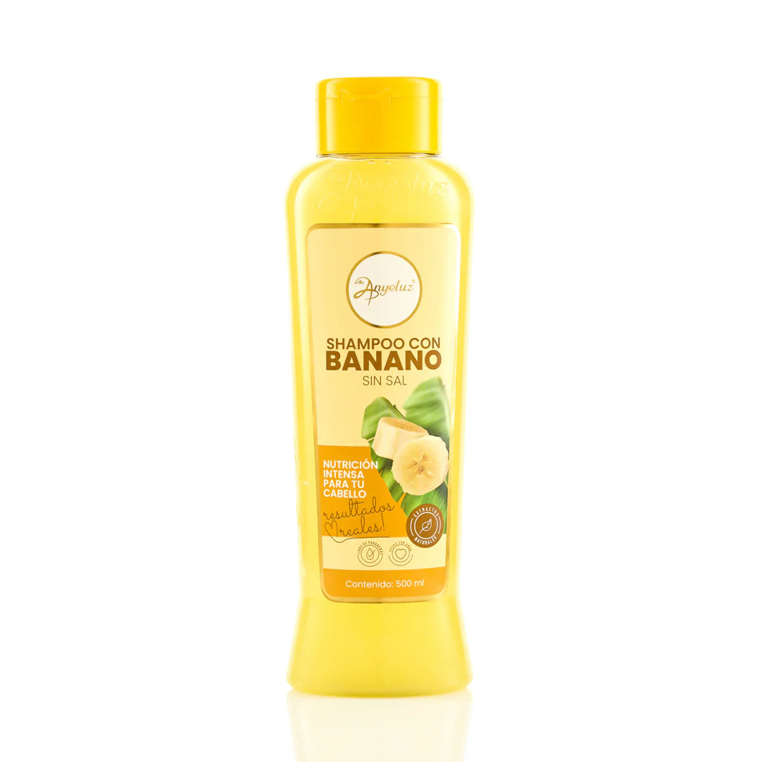 Shampoo Anyeluz Banano Nutrición Reparadora 500 ml Imagen principal del producto