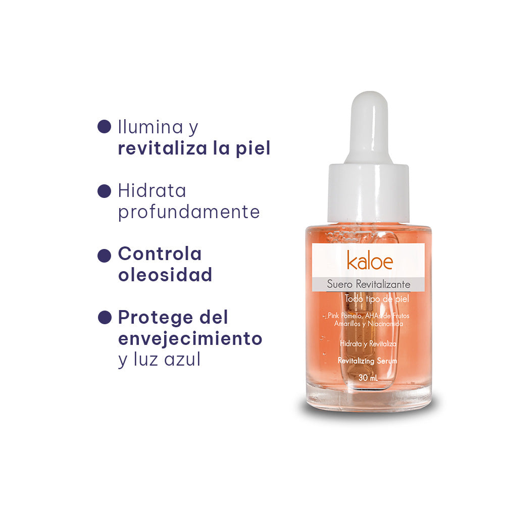 Suero Revitalizante Kaloe con Pink Pomelo y Niacinamida 30 ml