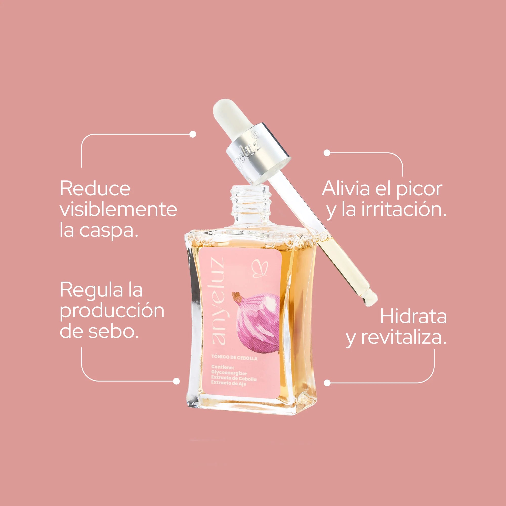 Tónico Anyeluz Cebolla Anticaída Fortalecedor