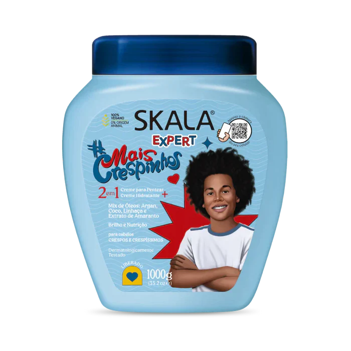 Tratamiento Capilar Skala Kids Crespos Nutritivo Crespinhos 1000g Imagen principal del producto