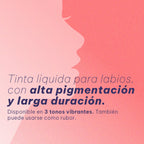 Tinta Labial Ruby Rose Gel Tint Color Vibrante 3.5ml fresh red