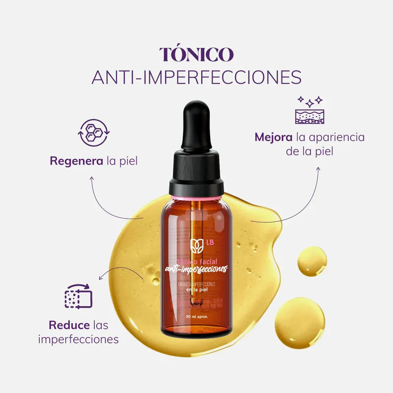 Tónico Facial LB Exfoliante Antiimperfecciones 30ml